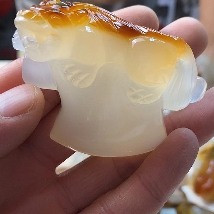 玛瑙/玉髓未镶嵌颈饰