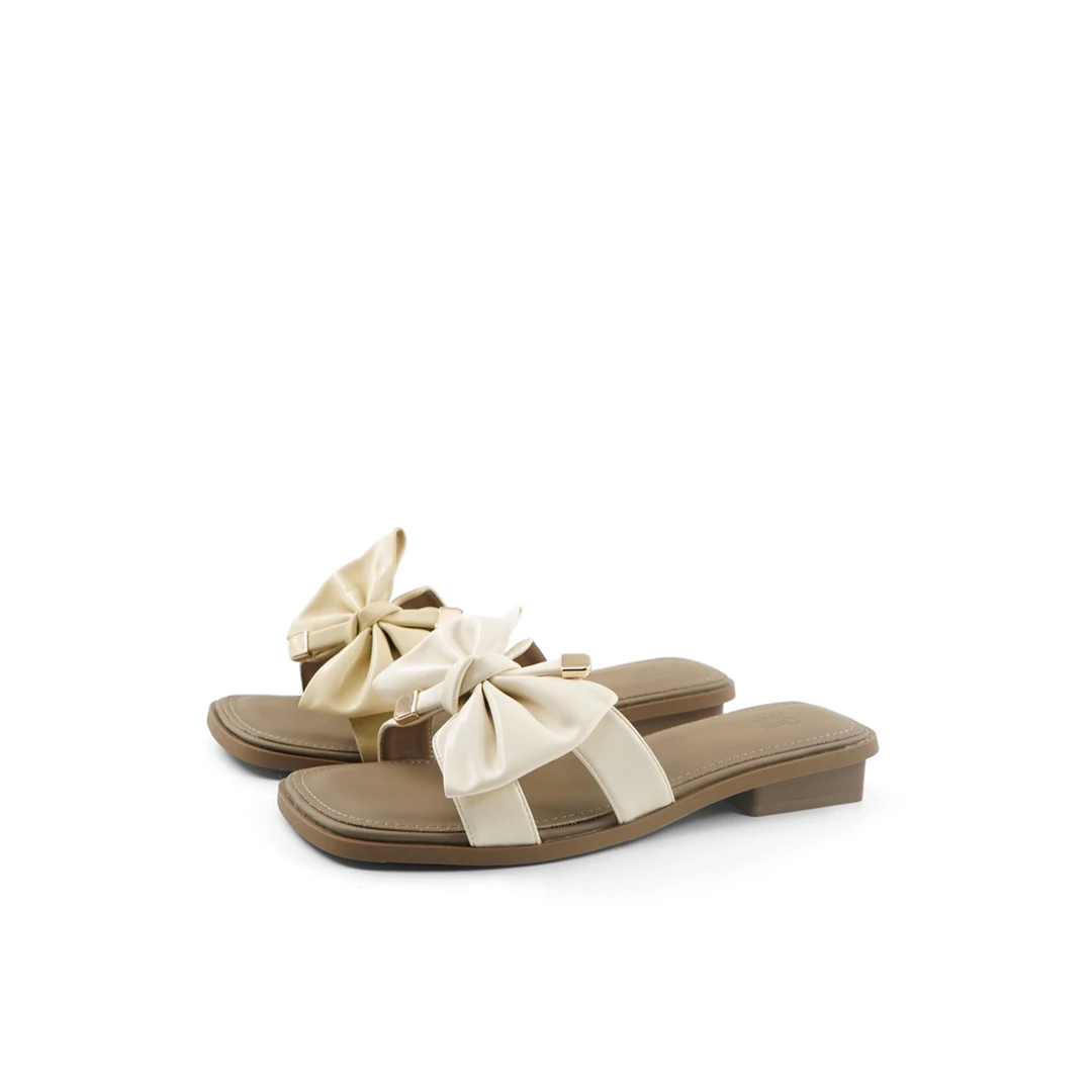 夏季透气外穿蝴蝶结拖鞋D856318-8