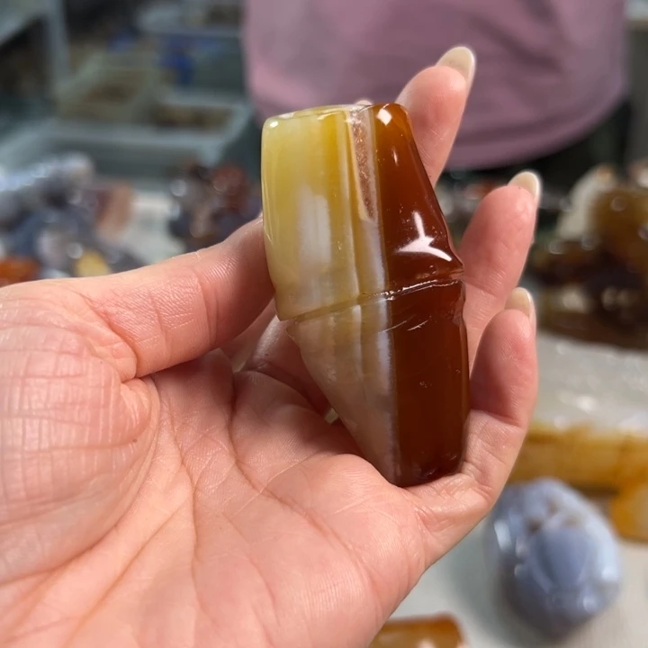 玛瑙/玉髓吊坠(不含链)未镶嵌