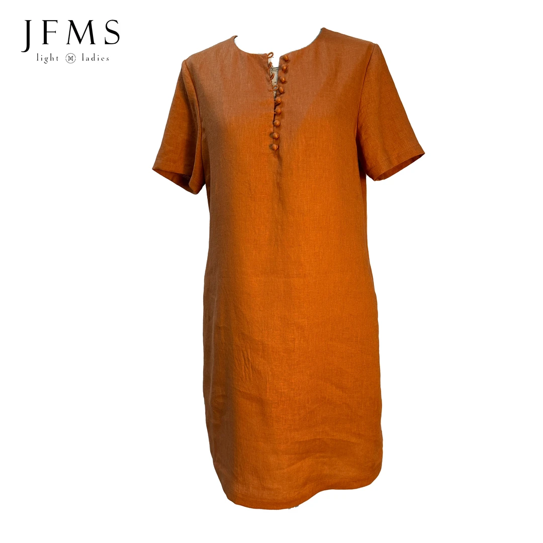 【单品亚麻集合】100%纯亚麻 时尚女装 显瘦气质