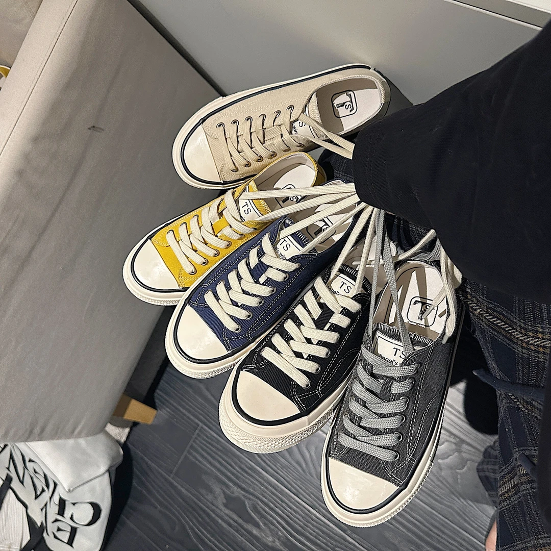 【张领领推荐】TS休闲鞋2025春季新款圆头系带运动休闲鞋MTX57561-X