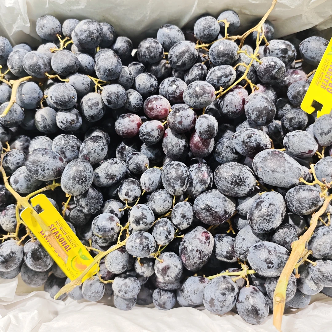 【两斤散装】进口新鲜黑提 清甜多汁  一份净重两斤左右