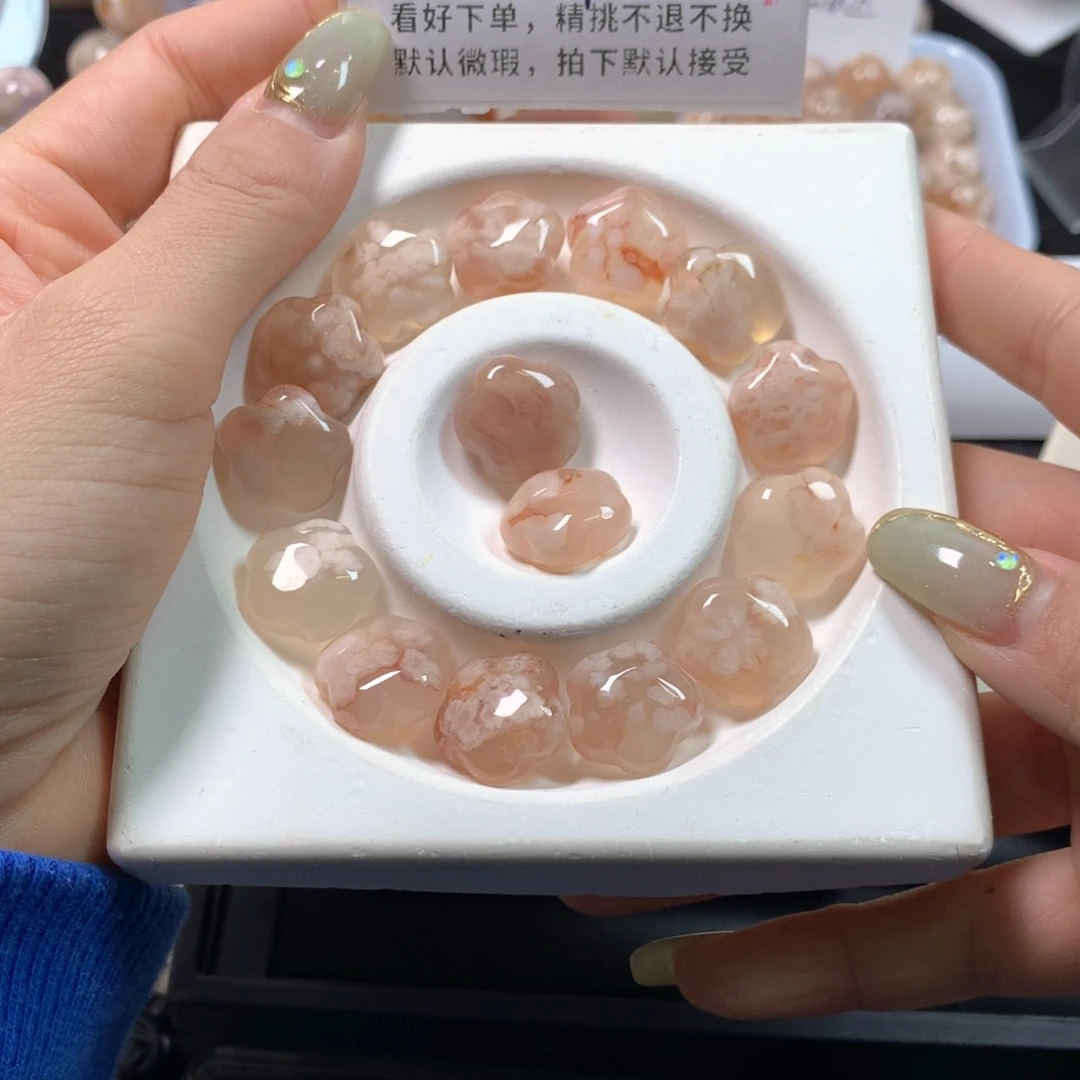 玛瑙/玉髓项圈未镶嵌粉****儿
