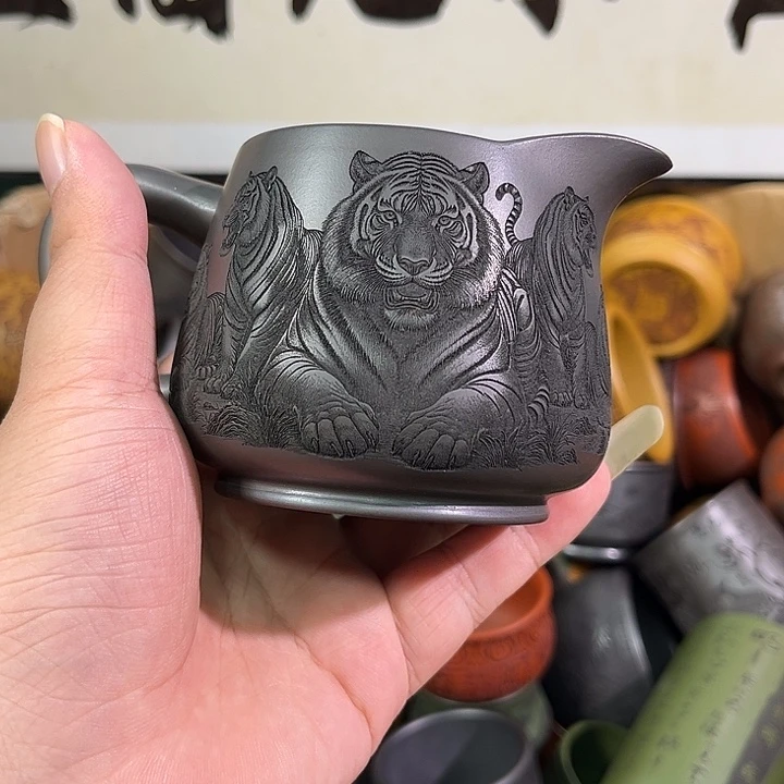 茶杯紫砂全手工紫砂主人杯