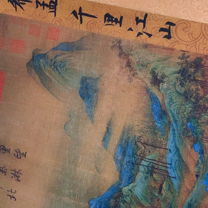 奋***吧竖款装饰画装饰画