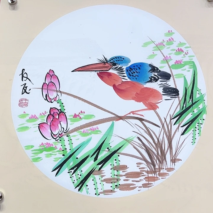 国画王友民老师国画朵