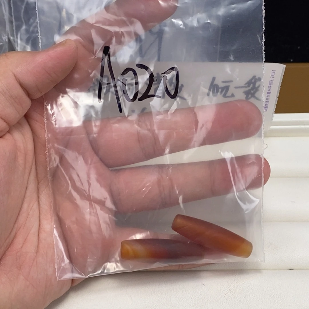 合金颈饰玛瑙/玉髓小*