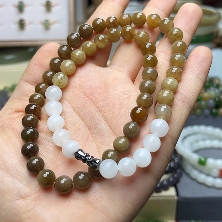 和田玉手链未镶嵌