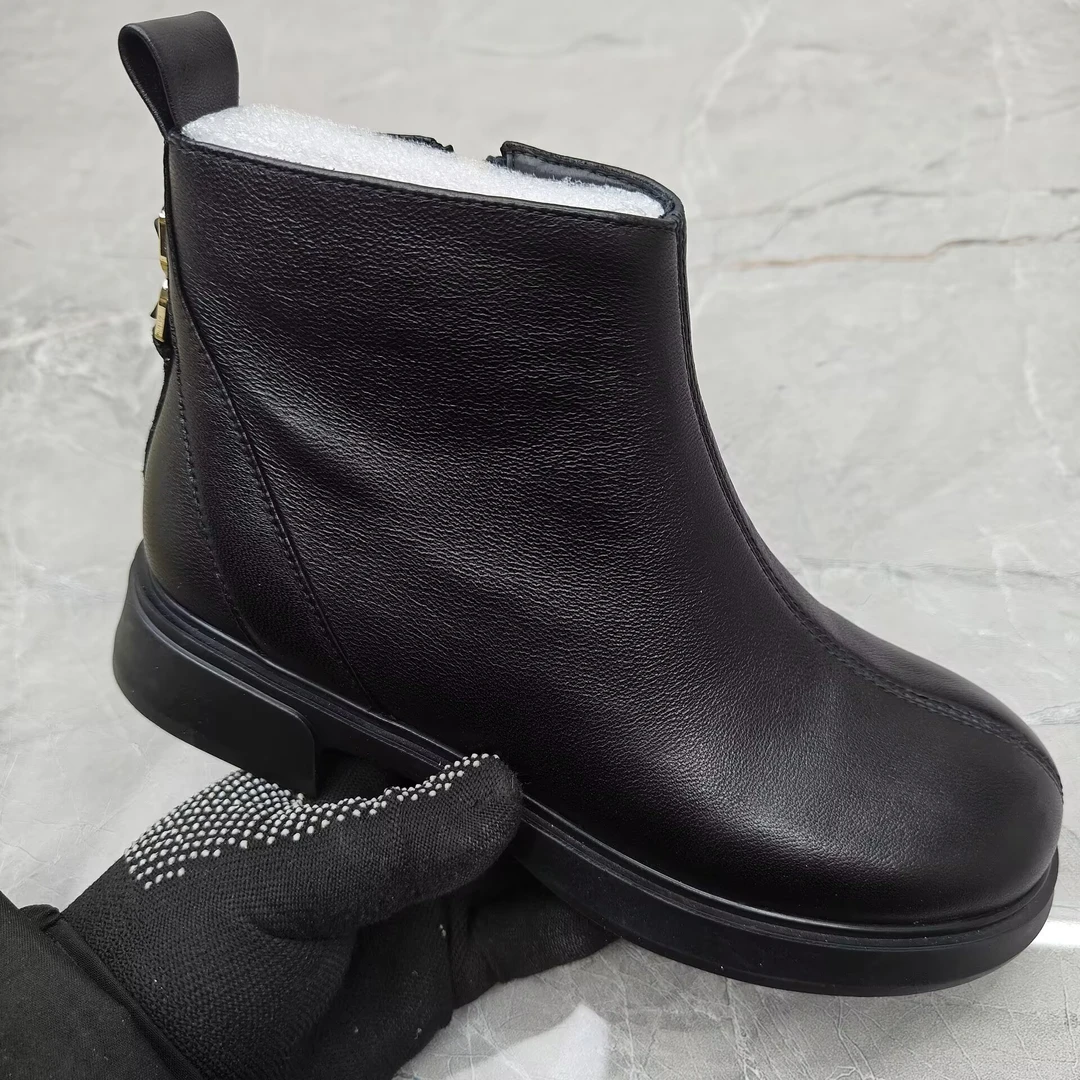 短靴女靴子 13819-09羊皮