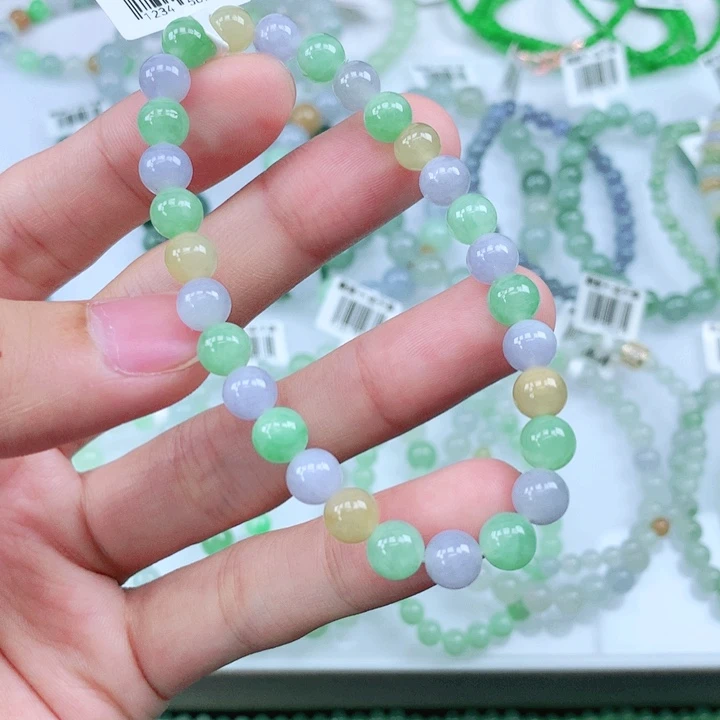 未镶嵌手链翡翠翡翠
