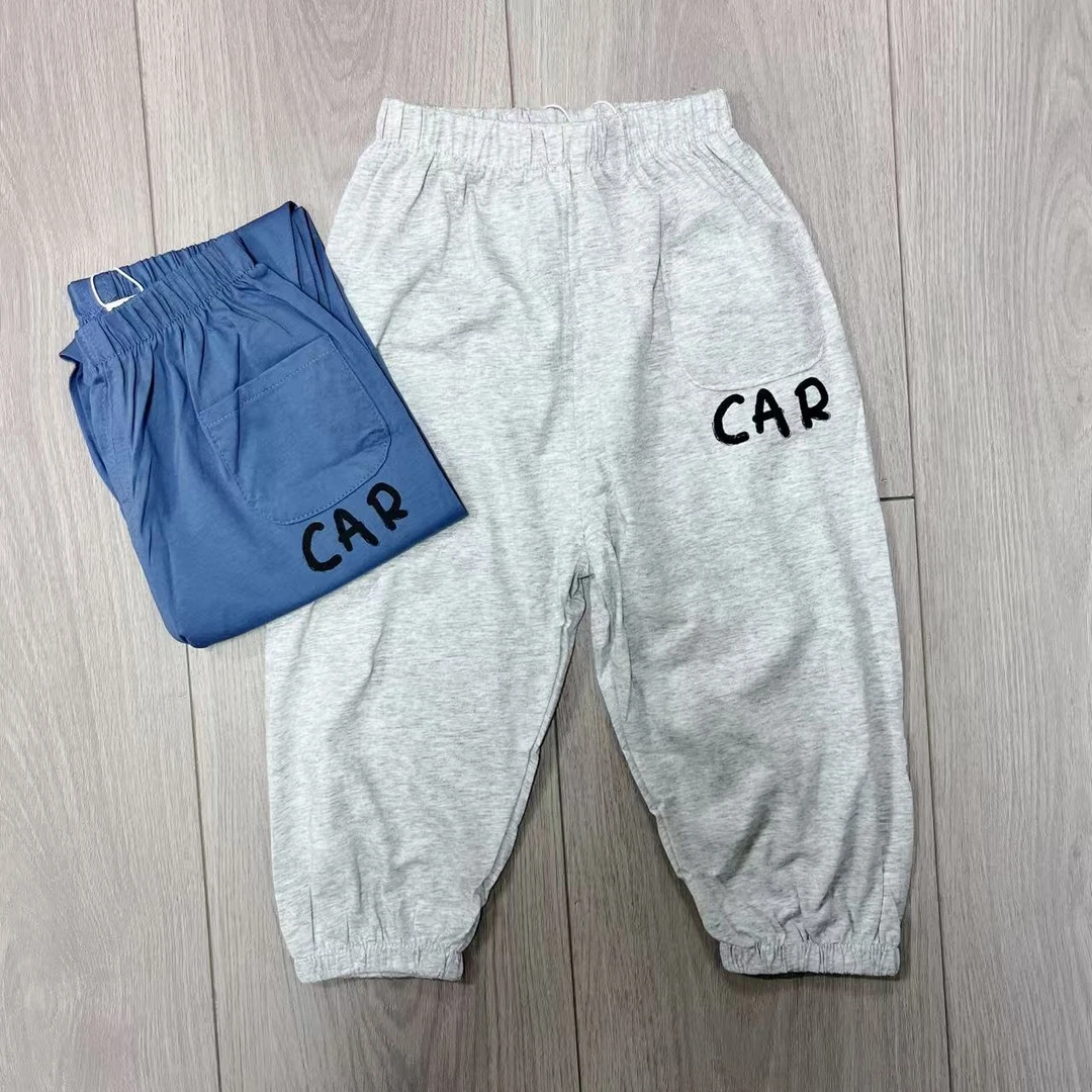 儿童夏季薄款防蚊裤男童宝宝休闲外出裤子 939312