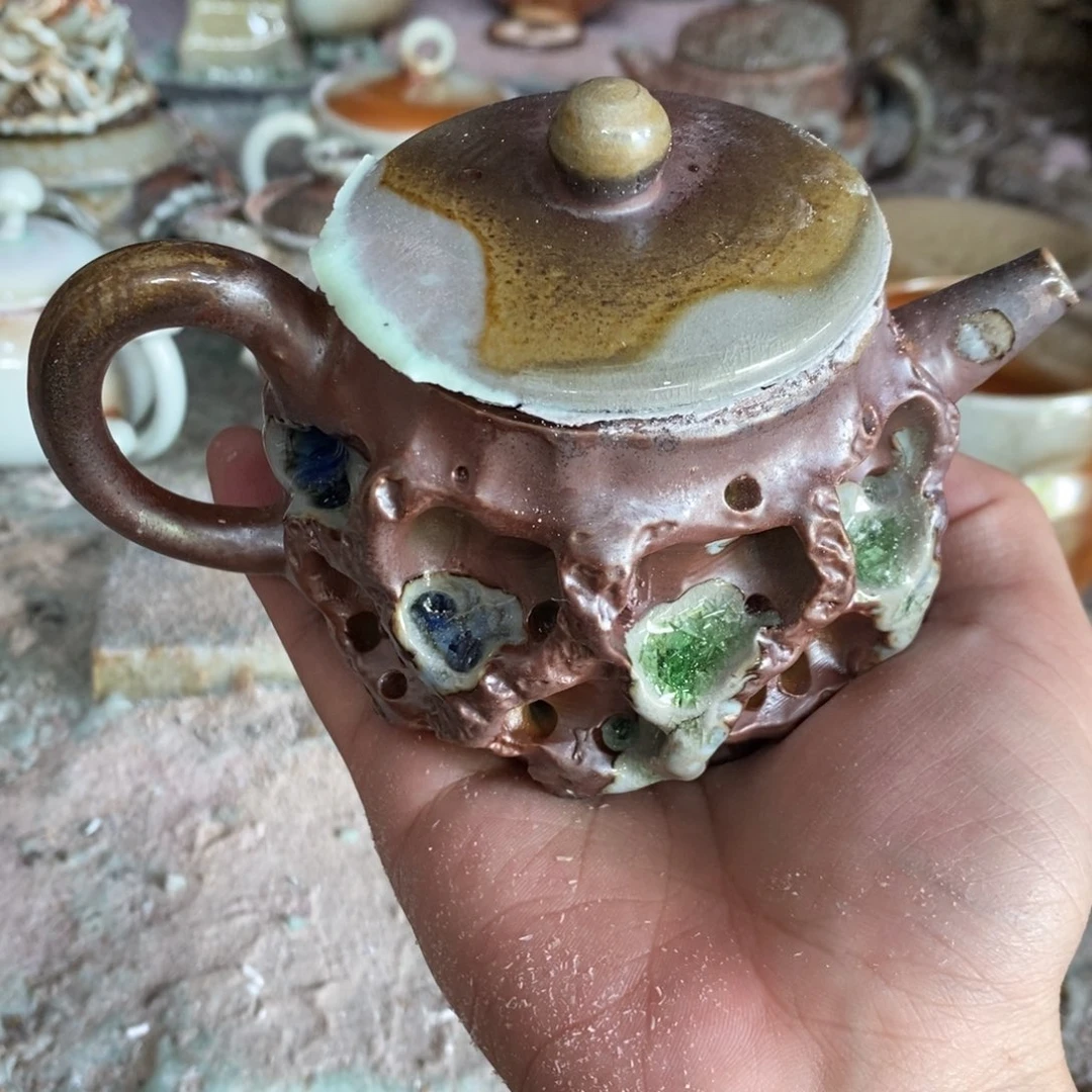 陶园柴烧，精品高货396瑕