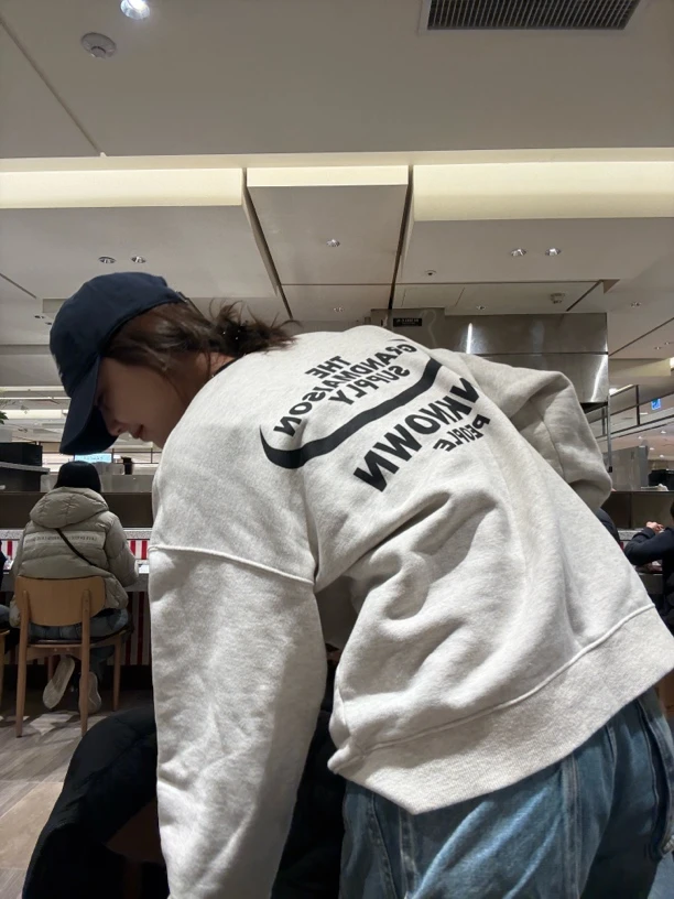 FAY  | 休闲领口撞色字母卫衣（2H1430）