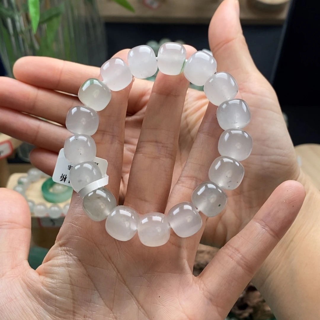 石英质玉未镶嵌手链