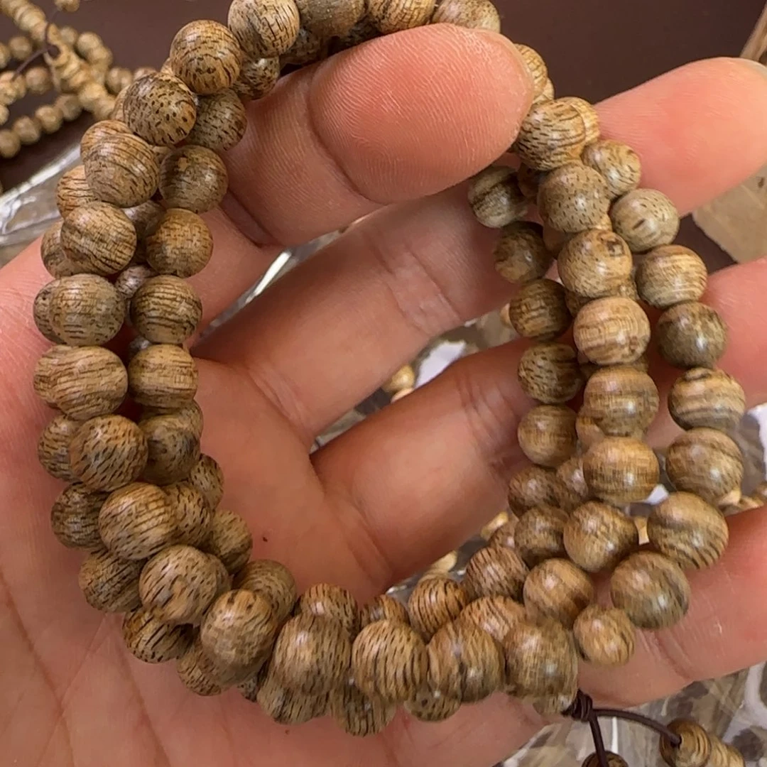 手串沉香正区达拉干软丝料13克