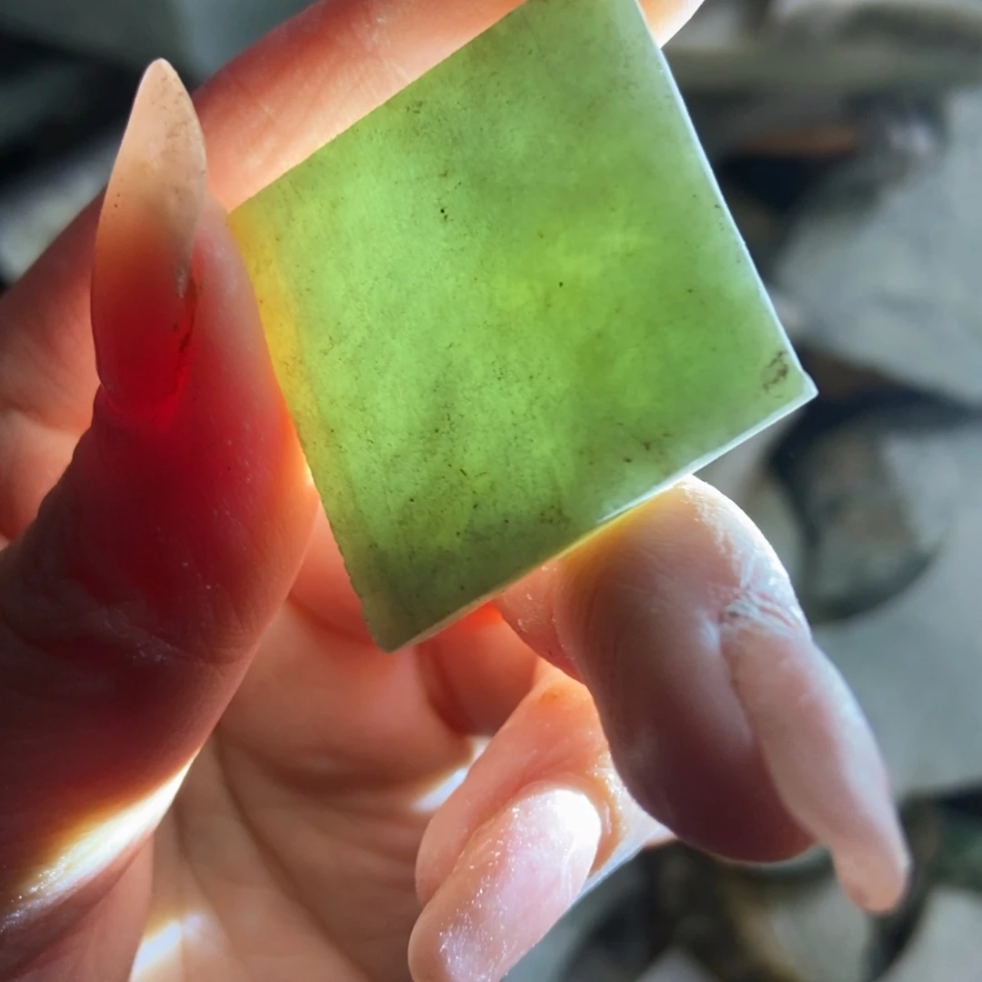 翡翠未镶嵌挂件天然翡翠