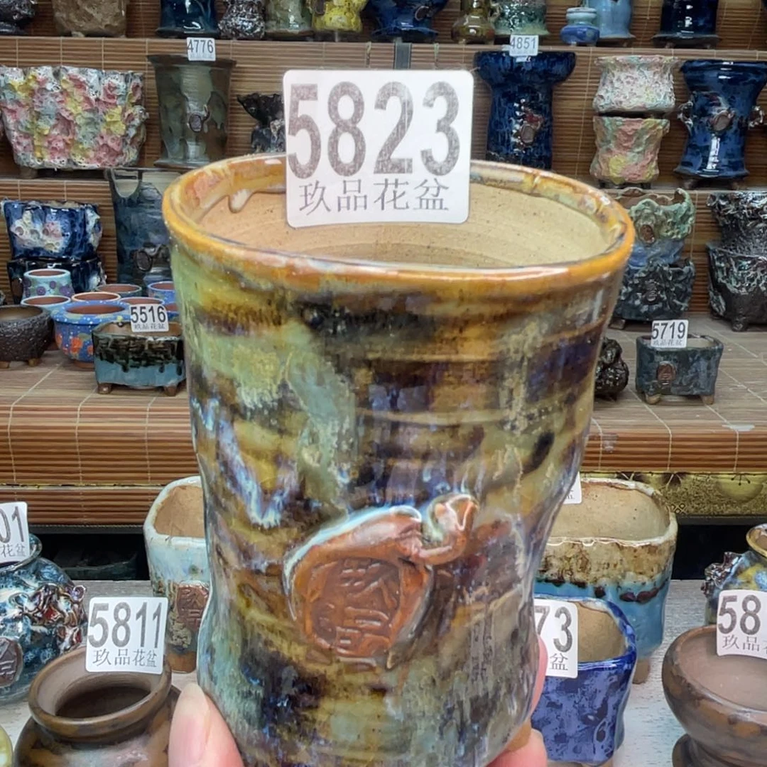 景德镇陶瓷玖品花盆