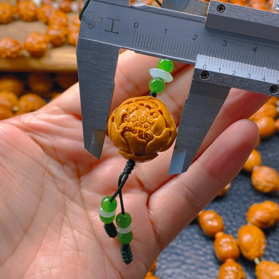 手串/手链橄榄核许忠英2.5荷花，和和美美