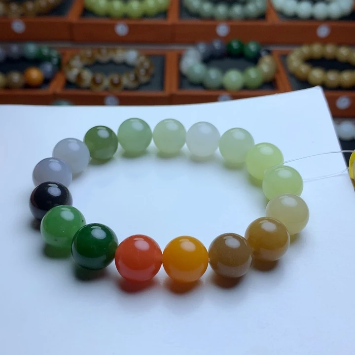 和田玉手串未镶嵌