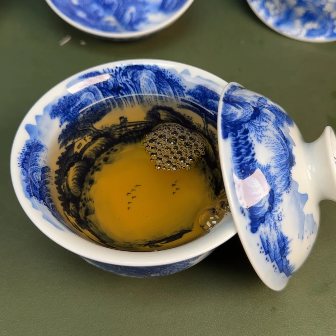 景德镇纯手绘茶具圆圆290