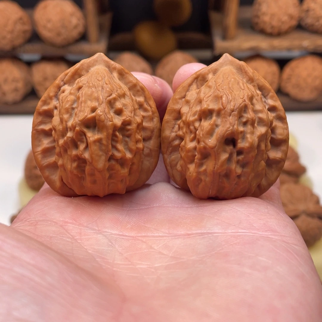 吊坠文玩核桃全品大红袍