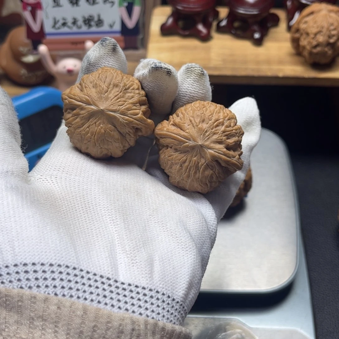 吊坠文玩核桃?****钟全品39铁锤230