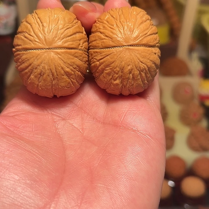 桃核把件鬼*罗精品核桃