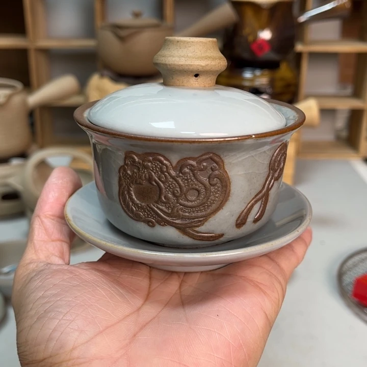 壶老段烧茶器茶具！
