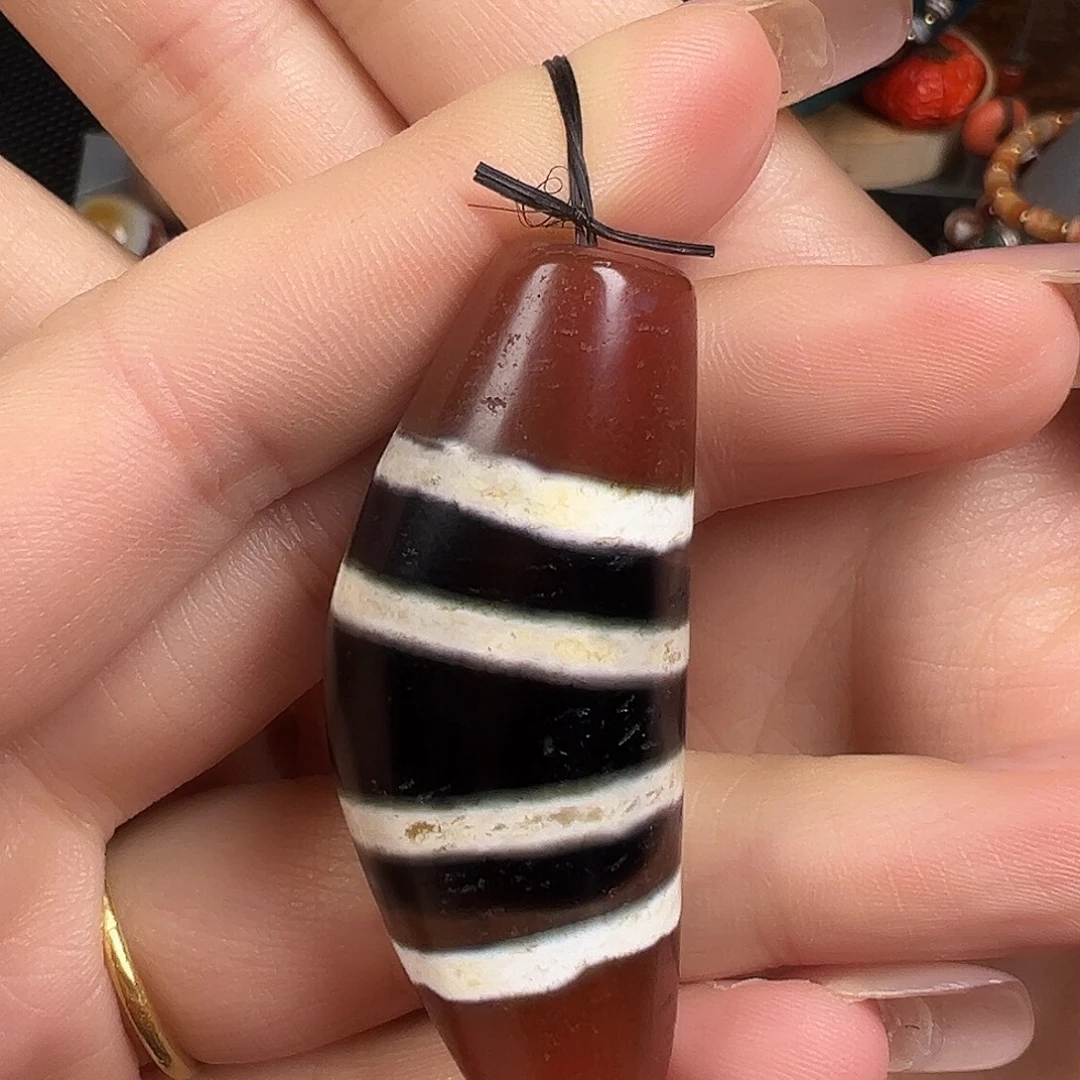 玛瑙/玉髓合金手链牛角