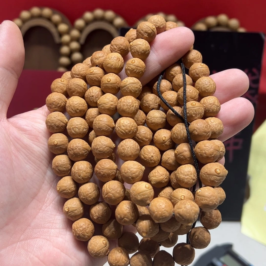 手串凤眼菩提11mm尼泊尔凤眼菩提108