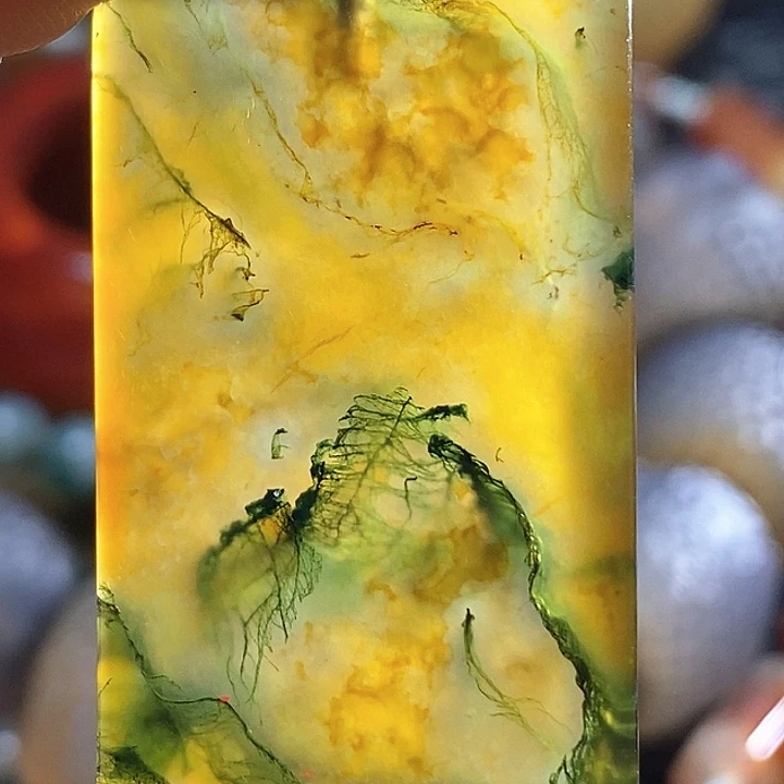 雄***霸玛瑙/玉髓未镶嵌颈饰