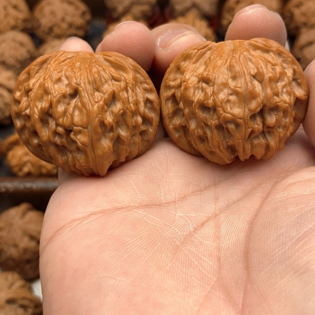 文玩核桃吊坠42尺 全品磨盘 30