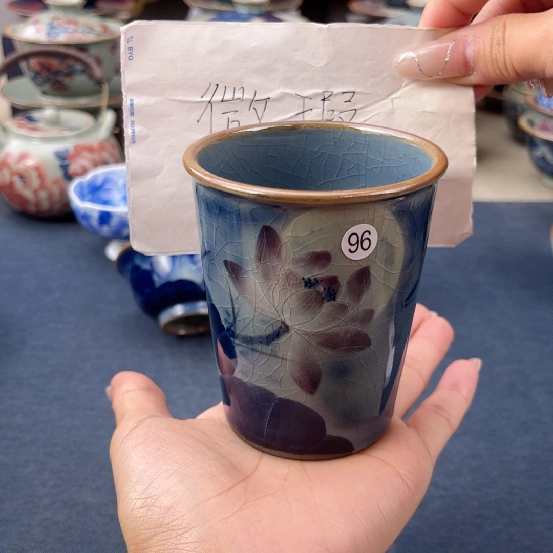 杯景德镇手绘手工茶具