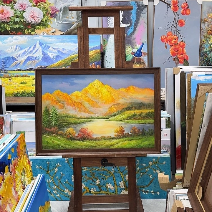 油画6898油画作品展作品