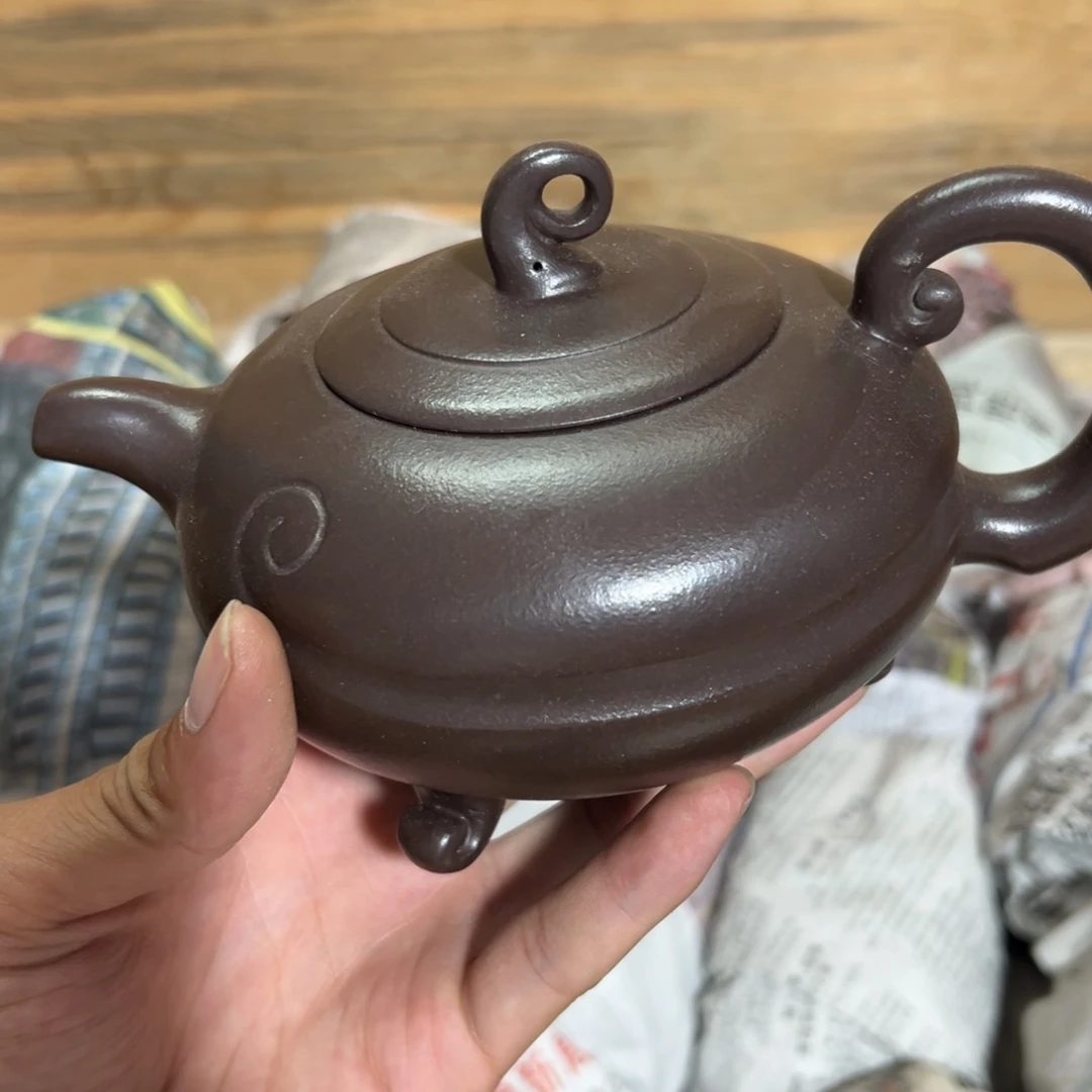 老厂紫砂壶一件！