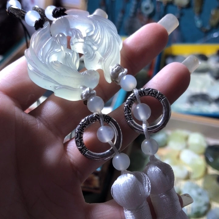 岫玉未镶嵌岫玉挂件
