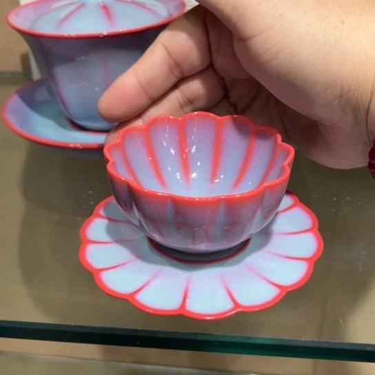 瓷片陶瓷茶具汝瓷茶具