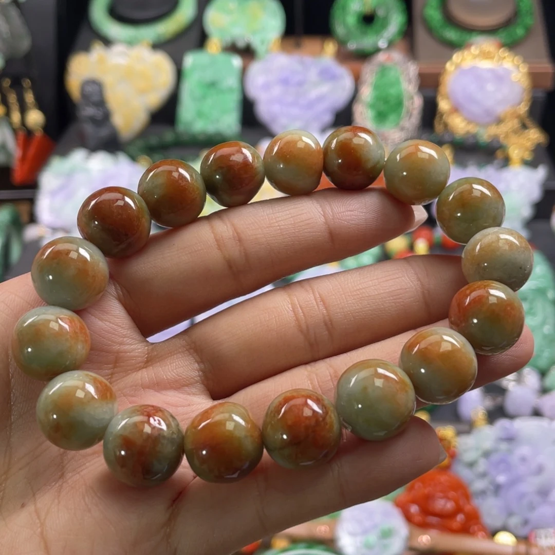 翡翠未镶嵌颈饰待编织