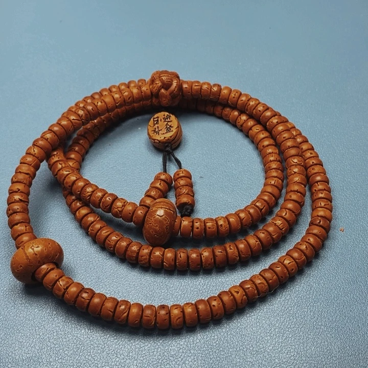 桃核脖挂核片8.4花皮色差188颗