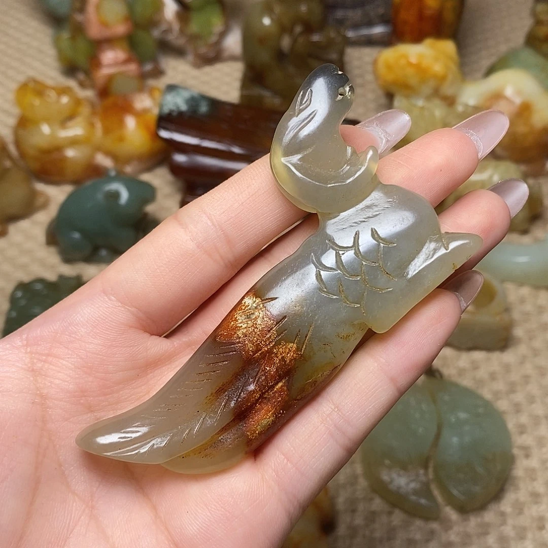 未镶嵌蛇纹石玉颈饰
