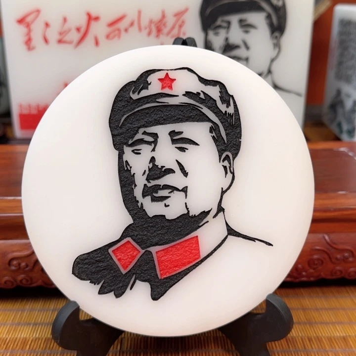 石材文武汉白玉直径15