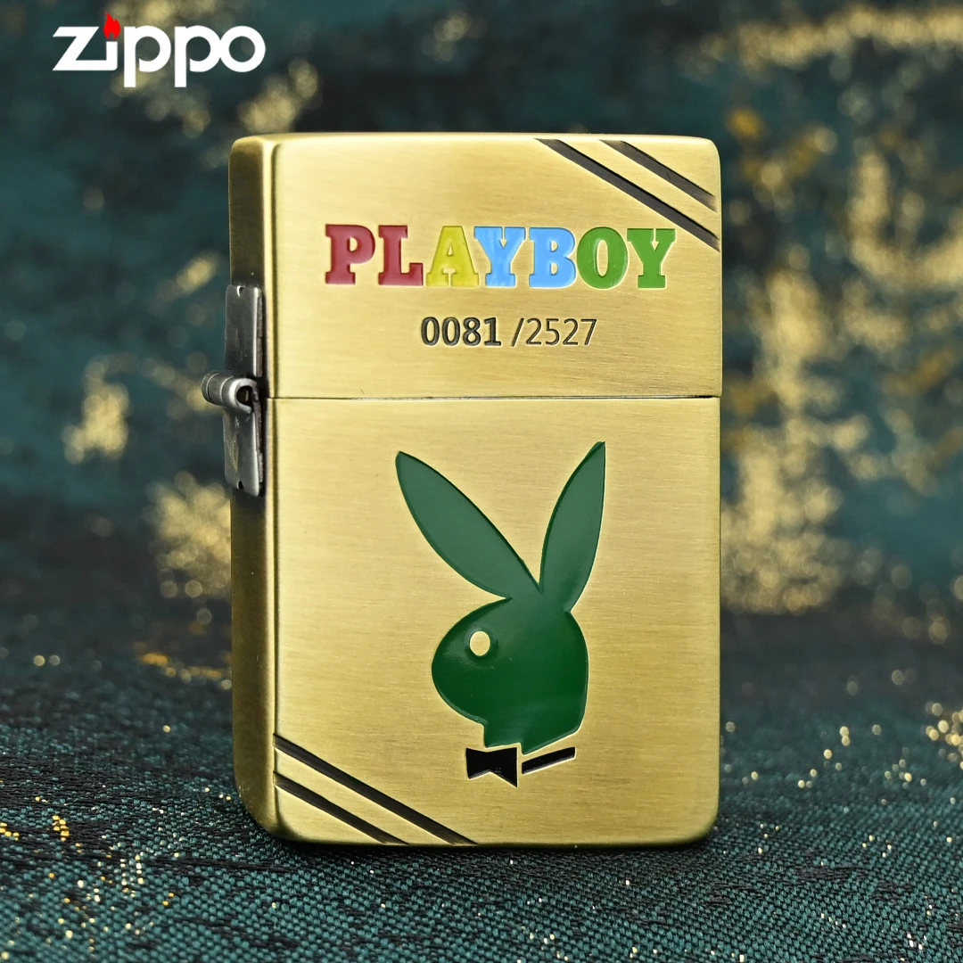 ZIPPO/之宝官方正品煤油 防风打火机 1935-切角花花公子 男士高端