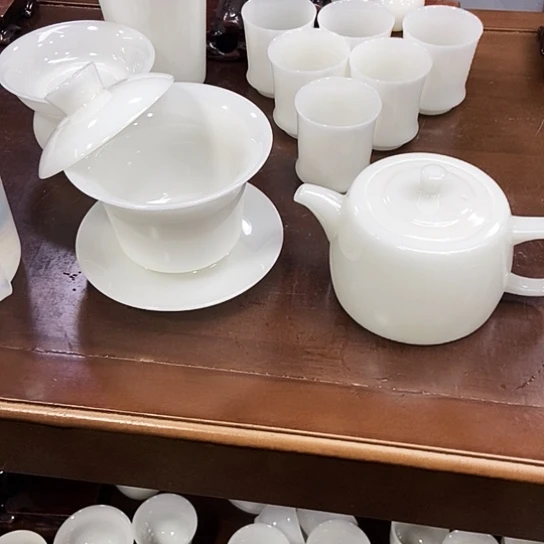 璞玉井栏壶大套组