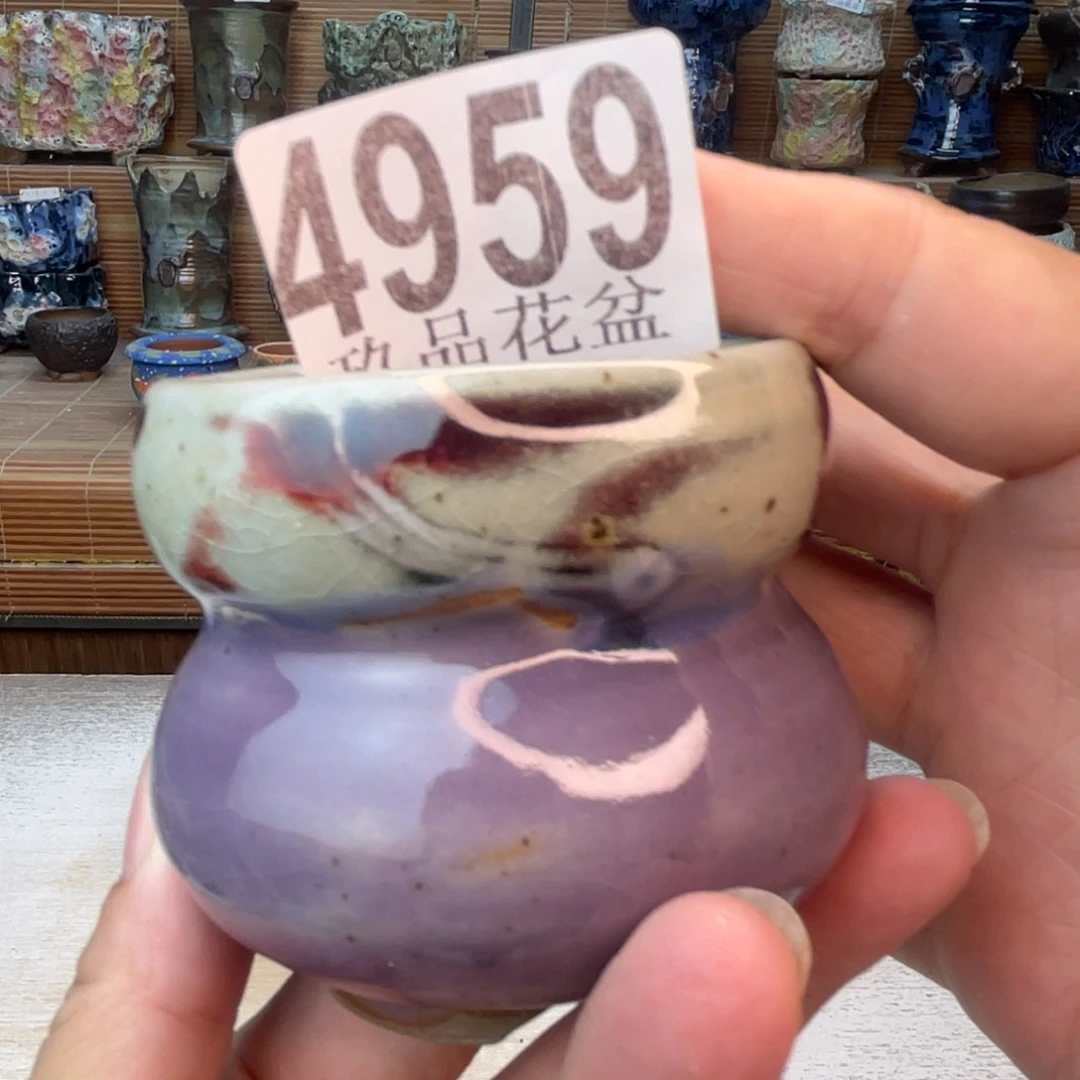 景德镇玖品陶瓷艺术创意花盆默认瑕疵