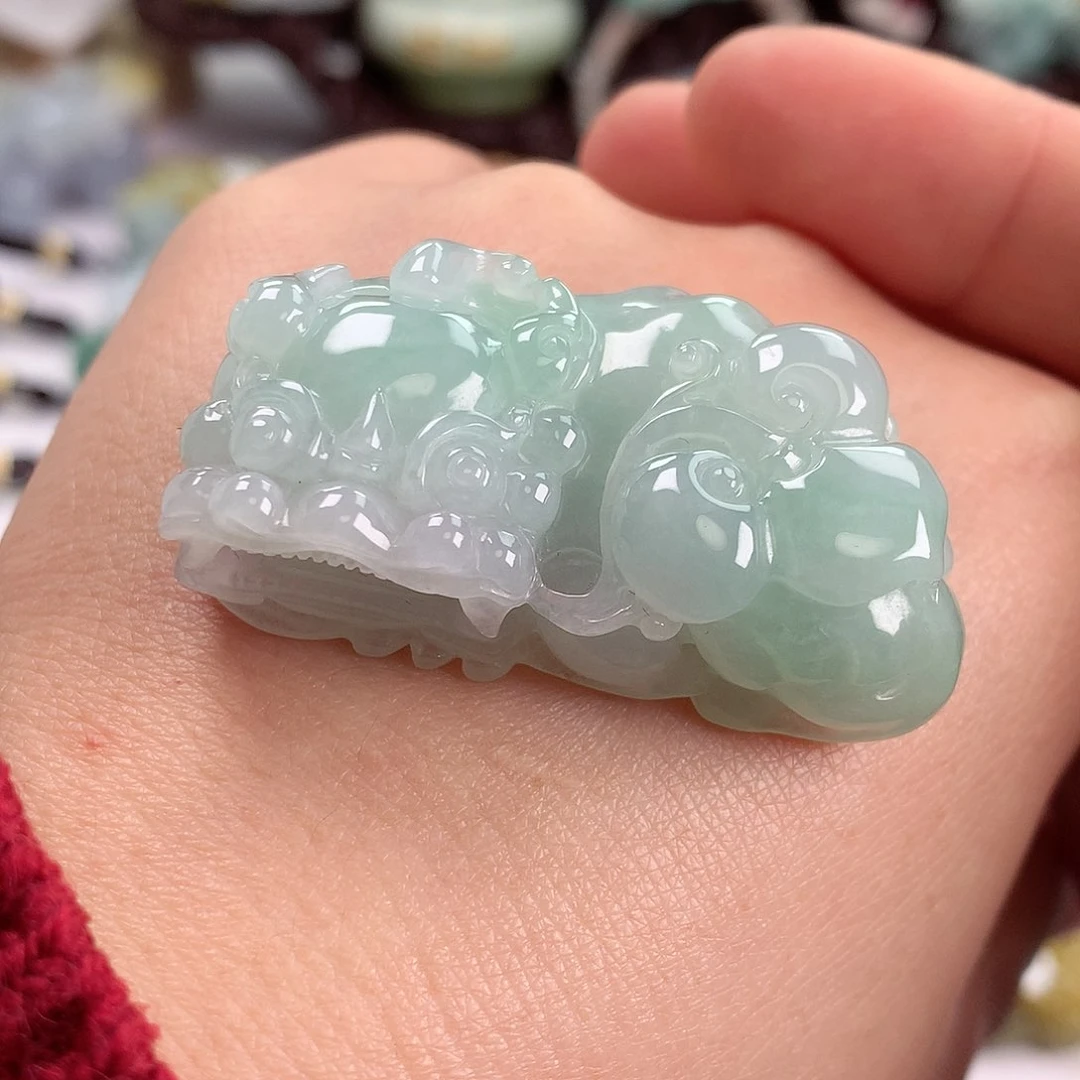 【闪购商品】翡翠颈饰未镶嵌翡翠貔貅