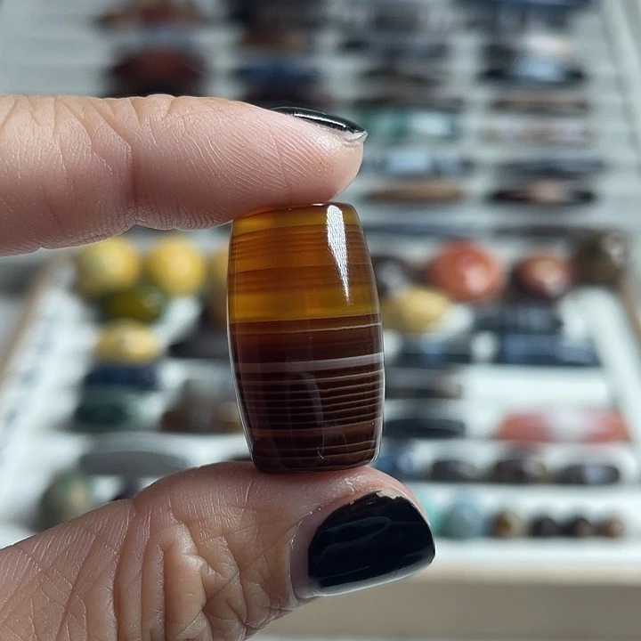 玛瑙/玉髓合金颈饰