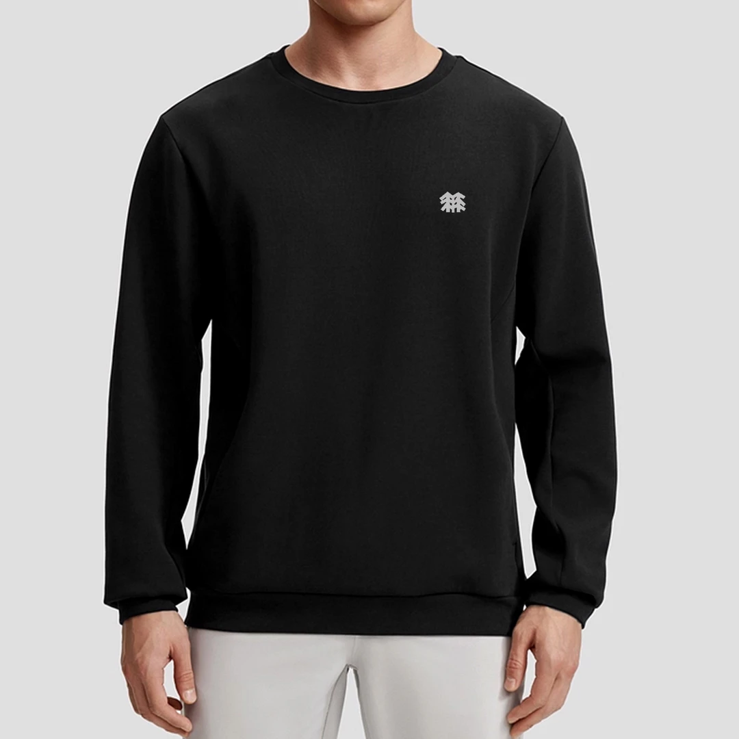 男子上衣休闲保暖套头秋季标准卫衣男款秋冬长袖圆领D134