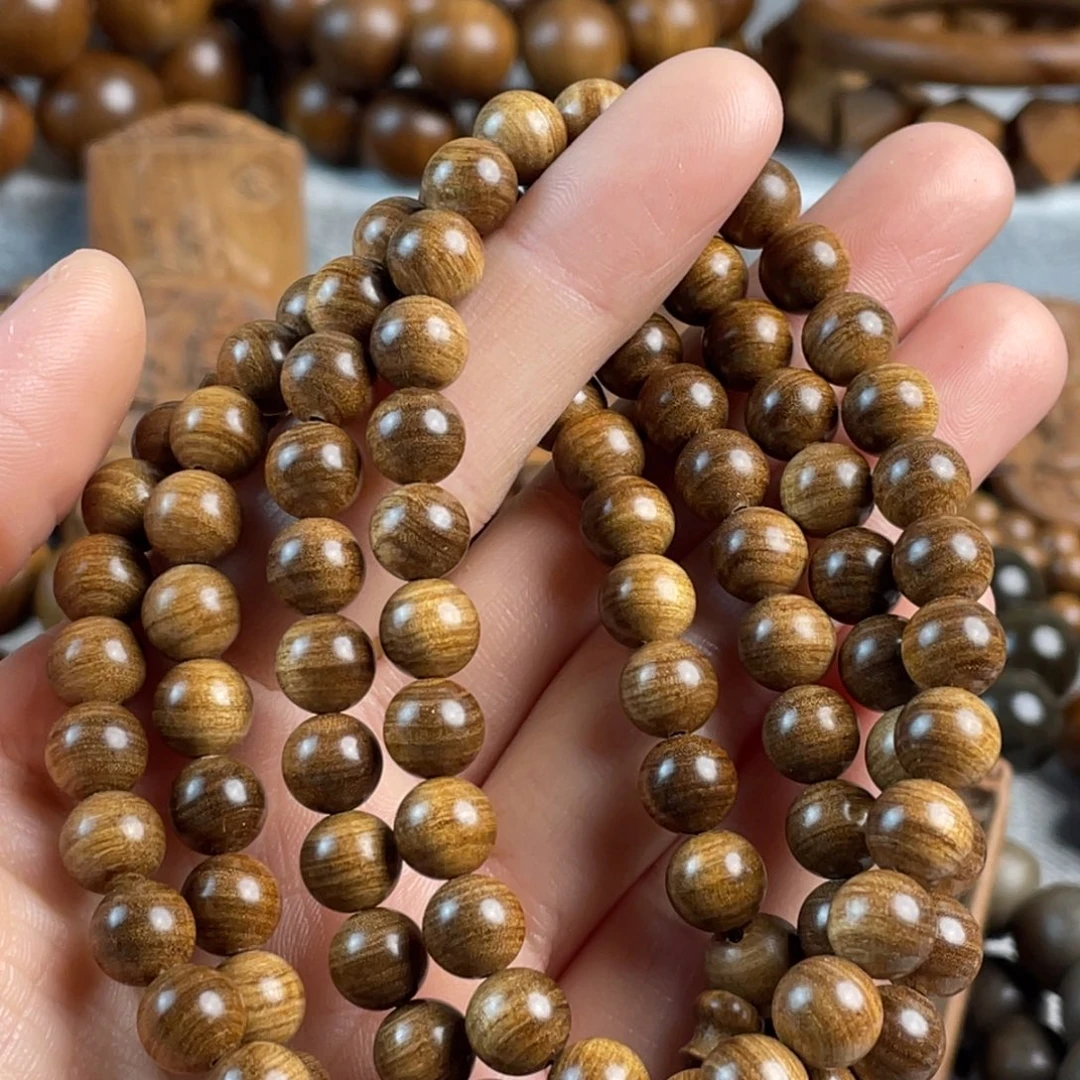 木老山檀香0.8多圈手串