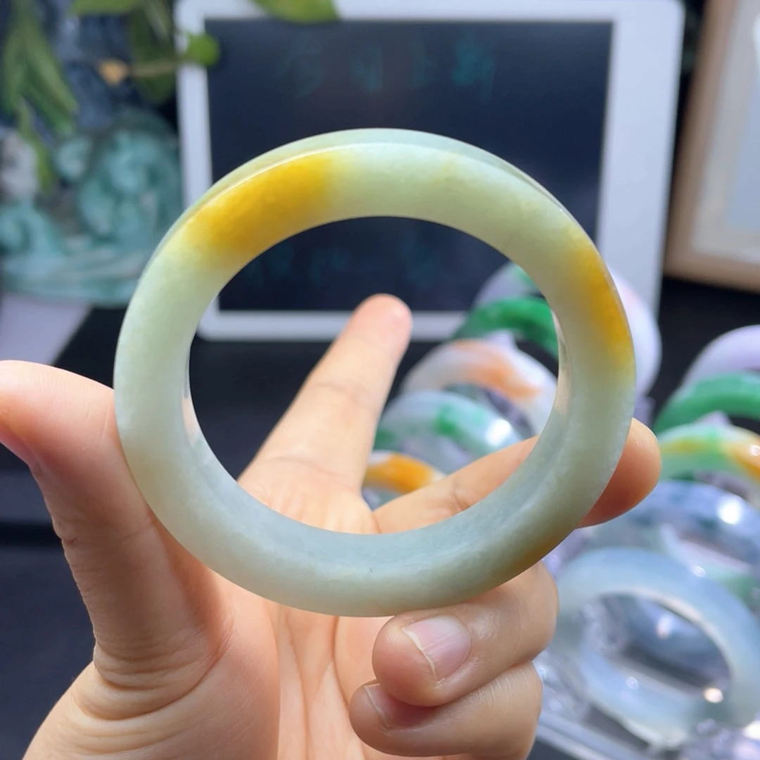 定制翡翠天然翡翠A货手镯未镶嵌