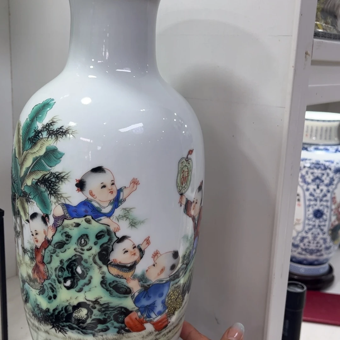 景德镇陶瓷花瓶摆件
